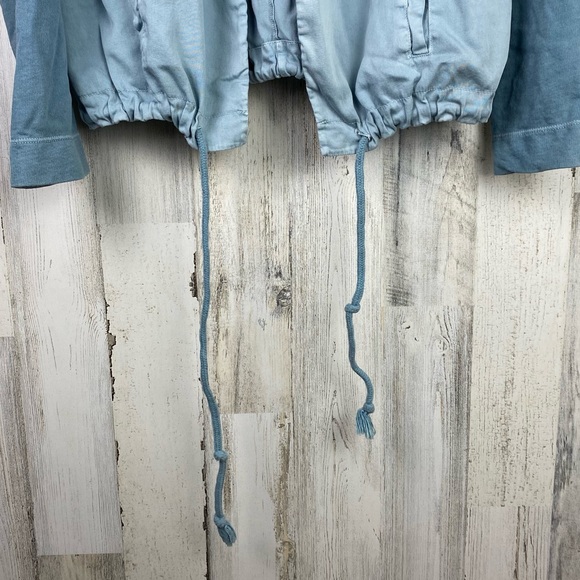 Anthropologie | Postcard Light Weight Blue Jacket Medium - Picture 8 of 10